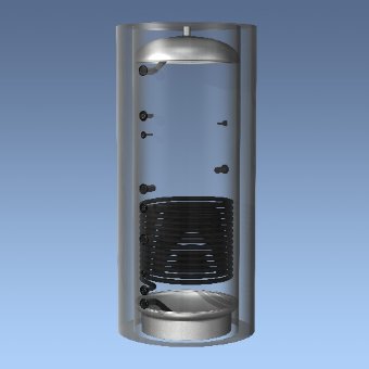 Буферная емкость для системы отопления Hajdu AQ PT C - 1000л. (AQ PT 1000C)