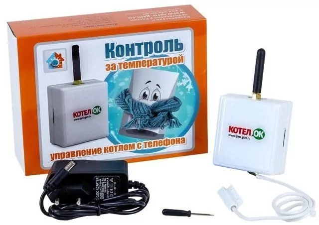 GSM Модуль «КОТЕЛ.ОК 1.0» для контроля за температурой в доме
