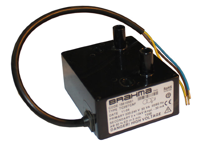 Трансформатор поджига BRAHMA TC2ST CAF (заменен на 0005020044+0005130111) арт. 5020033 (3-19-5040X) в Казани Трансформатор поджига BRAHMA TC2ST CAF (заменен на 0005020044+0005130111) арт. 5020033 (3-19-5040X) в Казани