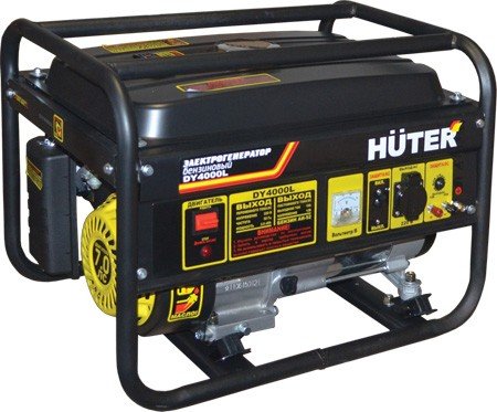 Портативный бензогенератор HUTER DY4000L в Казани