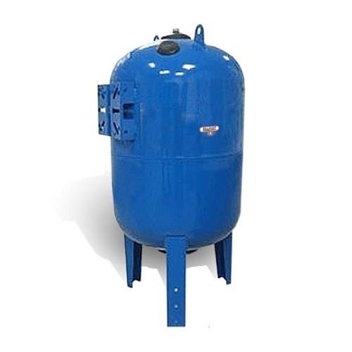 Гидроаккумулятор вертикальный синий Zilmet ULTRA-PRO - 300л. (PN10, мемб.бутил, фланец нерж.ст) в Казани