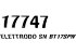 Электрод поджига левый (BT 17, 35 SPN) арт. 17747 (3-19-8710) в Казани