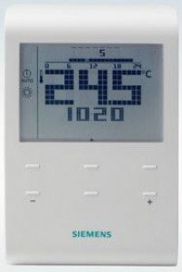 Недельный термостат Siemens RDE 100.1