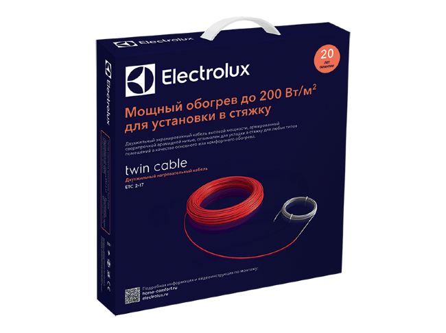 Кабель нагревательный Electrolux ETC 2-17-500 (комплект теплого пола) в Казани