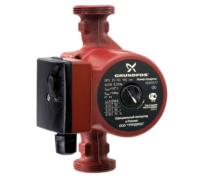 Циркуляционный насос Grundfos UPS 40-50 FN циркуляционный/ бытовой (95906422) в Казани