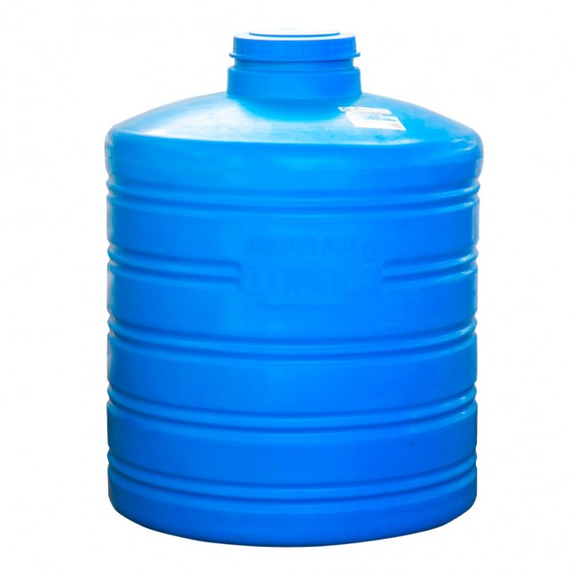 Емкость AQUAPLAST вертикальная 1000л низкая (Арт. ОВН 1000) в Казани