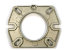 Фланец крепления горелки D80 (SPARK) арт. 8016010004 (3-18-3989) в Казани