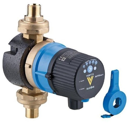 Насос рециркуляции ГВС Vortex BlueOne BWO 155 V SL, с функцией самообучения (арт. 433-111-041-002) в Казани Насос рециркуляции ГВС Vortex BlueOne BWO 155 V SL, с функцией самообучения (арт. 433-111-041-002) в Казани