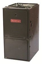 Высокоэффективный газовый воздухонагреватель Goodman канального типа GMS90603B2 в Казани