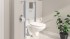 Система инсталляции GROHE Solido 4 в 1 в сборе, с подвесным унитазом, хром
