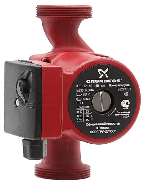 Циркуляционный насос Grundfos UPS 32-40 (96281389) в Казани Циркуляционный насос Grundfos UPS 32-40 (96281389) в Казани