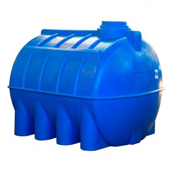 Емкость AQUAPLAST горизонтальная 5000л усиленная, плотность 1.3 (Арт. ОГ 5000)