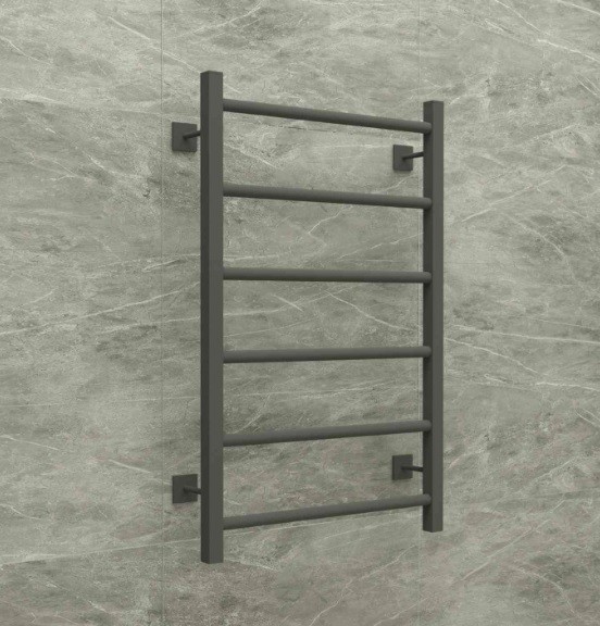 Полотенцесушитель стальн. X Steel (лесенка) W=500, H=600 (6 перекладин) 1/2"в.р. ТЕРМО ДИЗАИН в Казани
