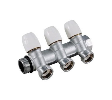 Коллектор 4 выхода TIEMME 1"х1/2 1860020(1868K160404) в Казани