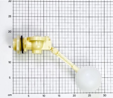 Поплавковый клапан G1 1/4 пластик шар, L= 311 мм
