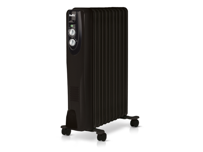 Масляный радиатор Ballu Classic black BOH/CL-11BRN 2200 (11 секций) в Казани Масляный радиатор Ballu Classic black BOH/CL-11BRN 2200 (11 секций) в Казани